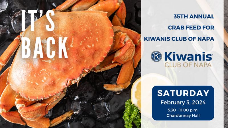 Kiwanis Club of Napa 35th Annual Crab Feed, Napa, California, United States