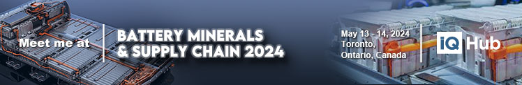 Battery Minerals & Supply Chain 2024, Toronto, Ontario, Canada