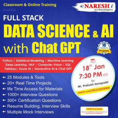 Full Stack Data Science Training in Ameeret - Naresh IT