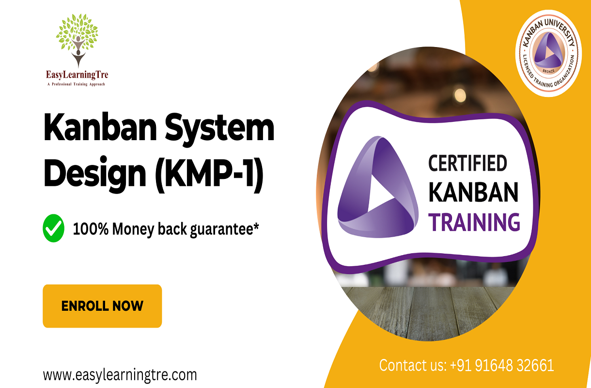 KMP1: Kanban System Design (KSD) Training & Certification on 22-23 June 2024 by EasyLearningTre, Online Event