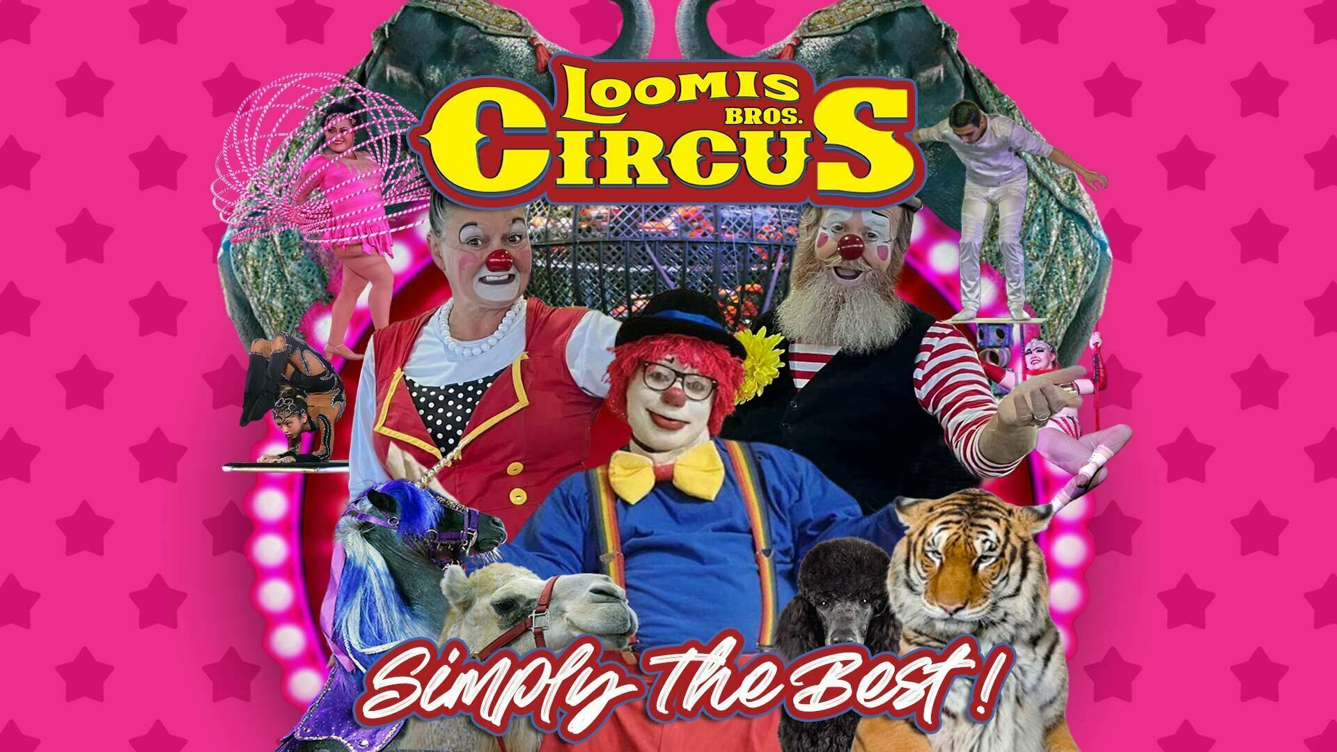 Loomis Bros. Circus 2024 Tour: Autaugaville, AL - Tues. Jan 30 2024 - RH Kirkpatrick Ag Pavilion, Autaugaville, Alabama, United States