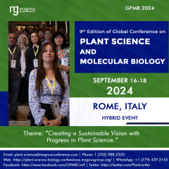 9th Edition of Global Conference on Plant Science and Molecular Biology