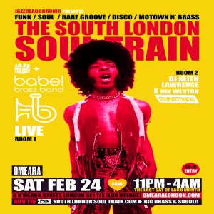 The South London Soul Train with Babel Brass Band Live + More, London, England, United Kingdom