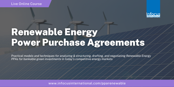 Renewable Energy Power Purchase Agreements, Online Event
