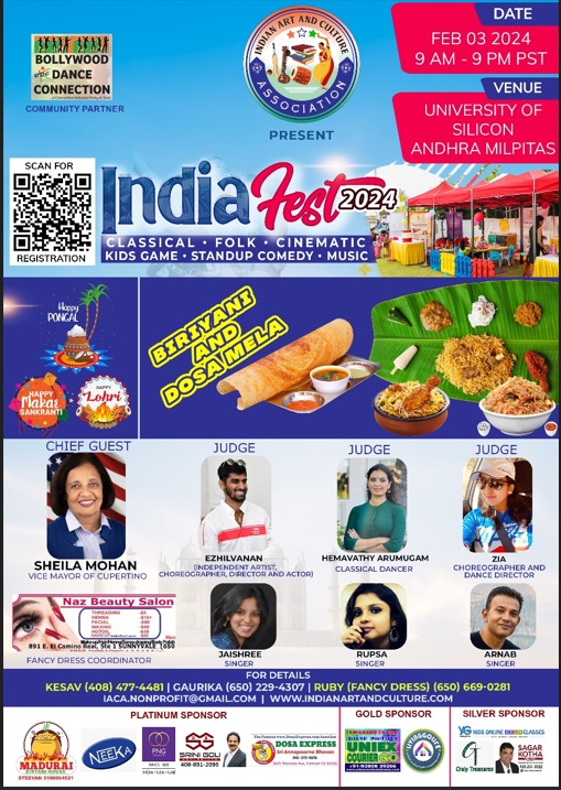 INDIA FEST 2024 Republic day/Pongal/Sankranti/Lori Feast [DANCE+MUSIC+FOOD] 2024, Madera, California, United States