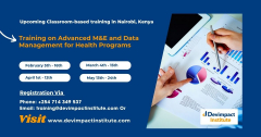 Training on Advanced M&E and Data Management for Health Programs