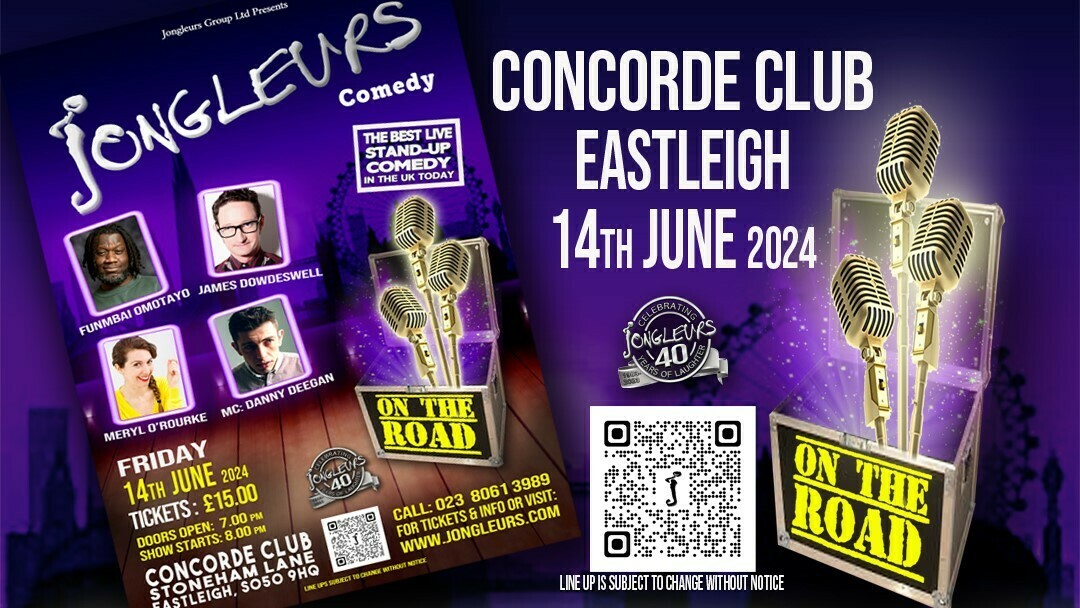 Jongleurs @ConcordClub Eastleigh, Eastleigh, England, United Kingdom