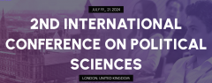 2nd International Conference on Political Sciences