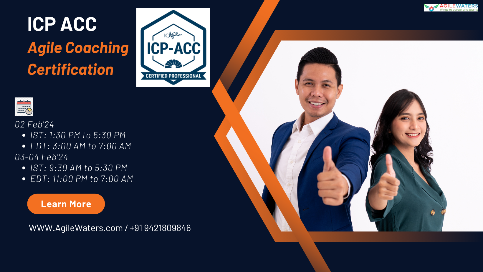ICP Agile Coaching Certification Training, Online Event