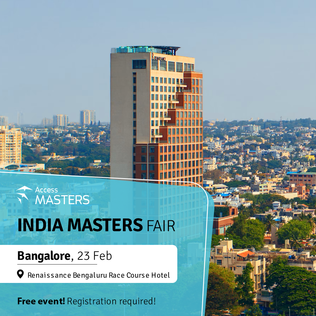 Go global: excel abroad with a Master's degree!, Bangalore, Karnataka, India