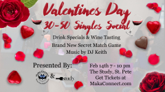 30-50 Valentine's Day Singles Social