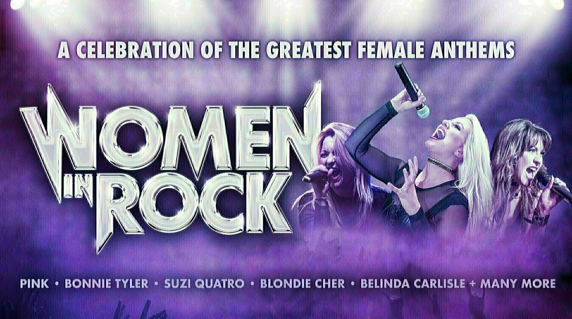 Women In Rock live at Scarborugh Spa Theatre (5th April 2024), Scarborough, England, United Kingdom
