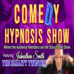 Comedy Hypnosis Show with Johnathan Smith – The Reality Twister at Stir Crazy Comedy Club.
