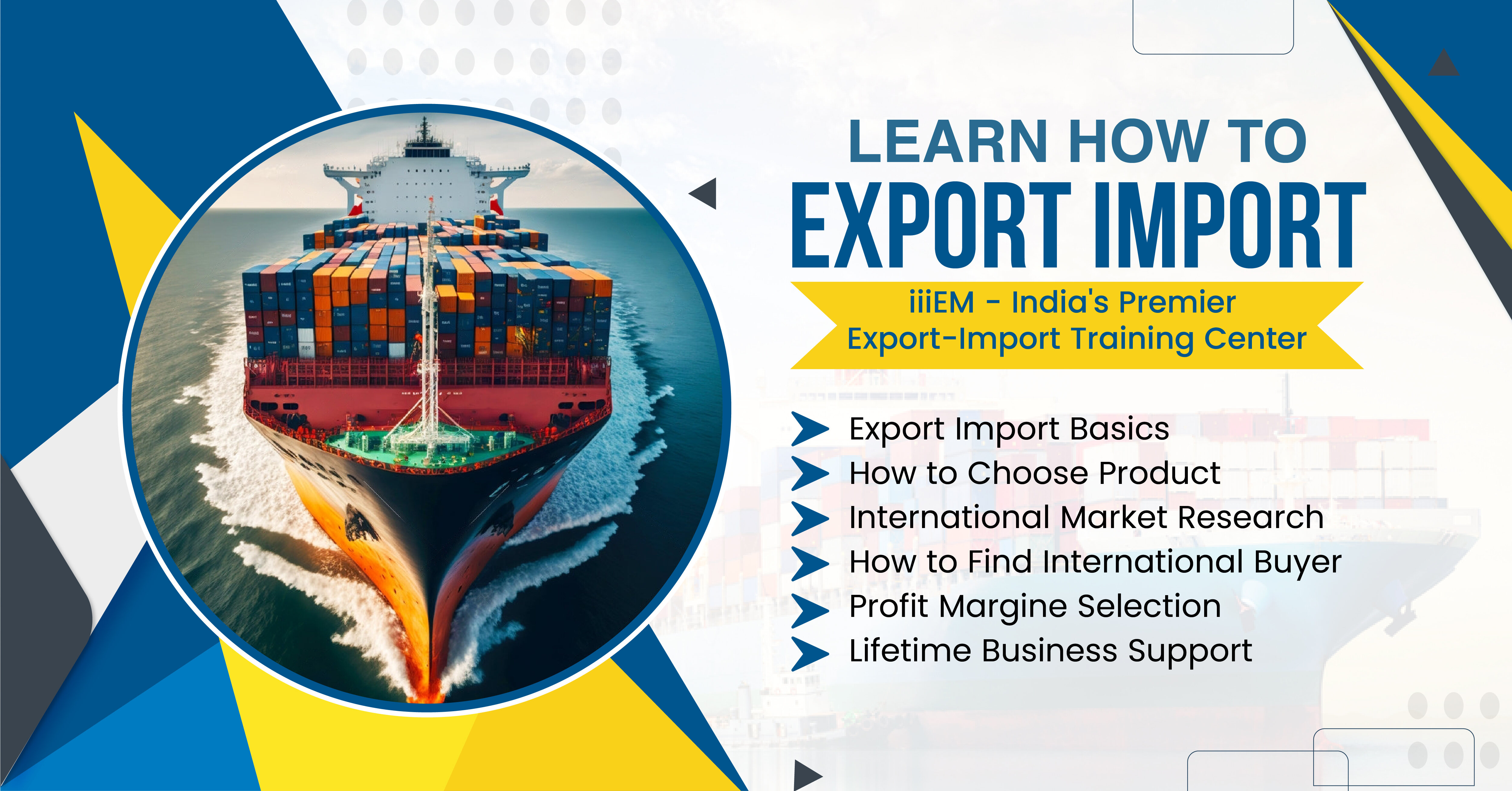Enroll Now!  Export-Import Certified Course Training in Delhi, New Delhi, Delhi, India