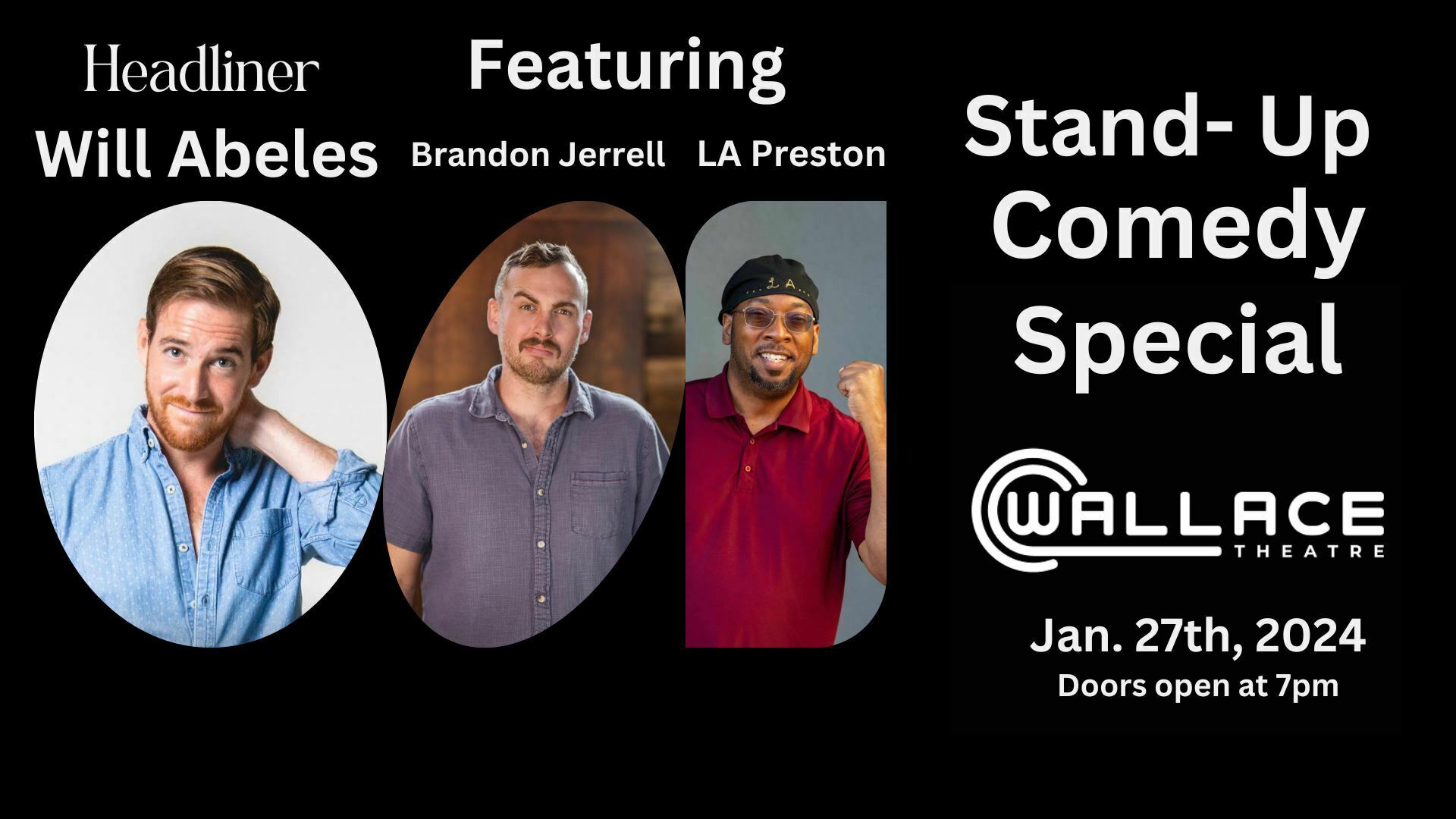 Stand Up Special with Will Abeles, Johnson City, Tennessee, United States