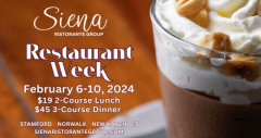 Siena Ristorante Group Stamford/Norwalk Restaurant Week
