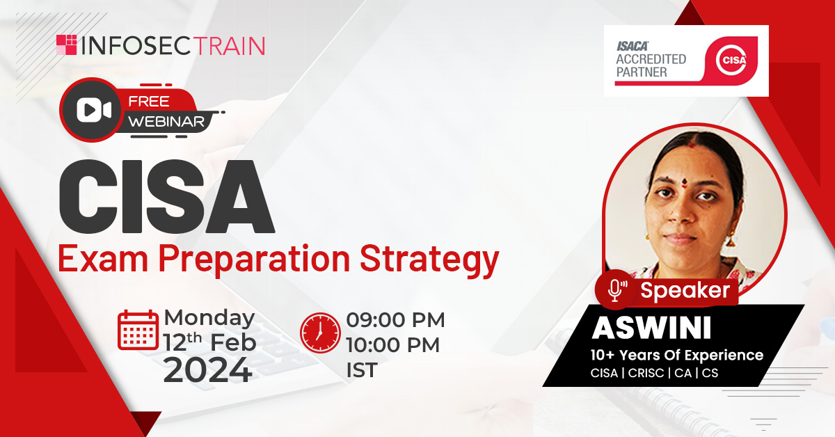 Free Session on CISA Exam Preparation Strategy, Online Event