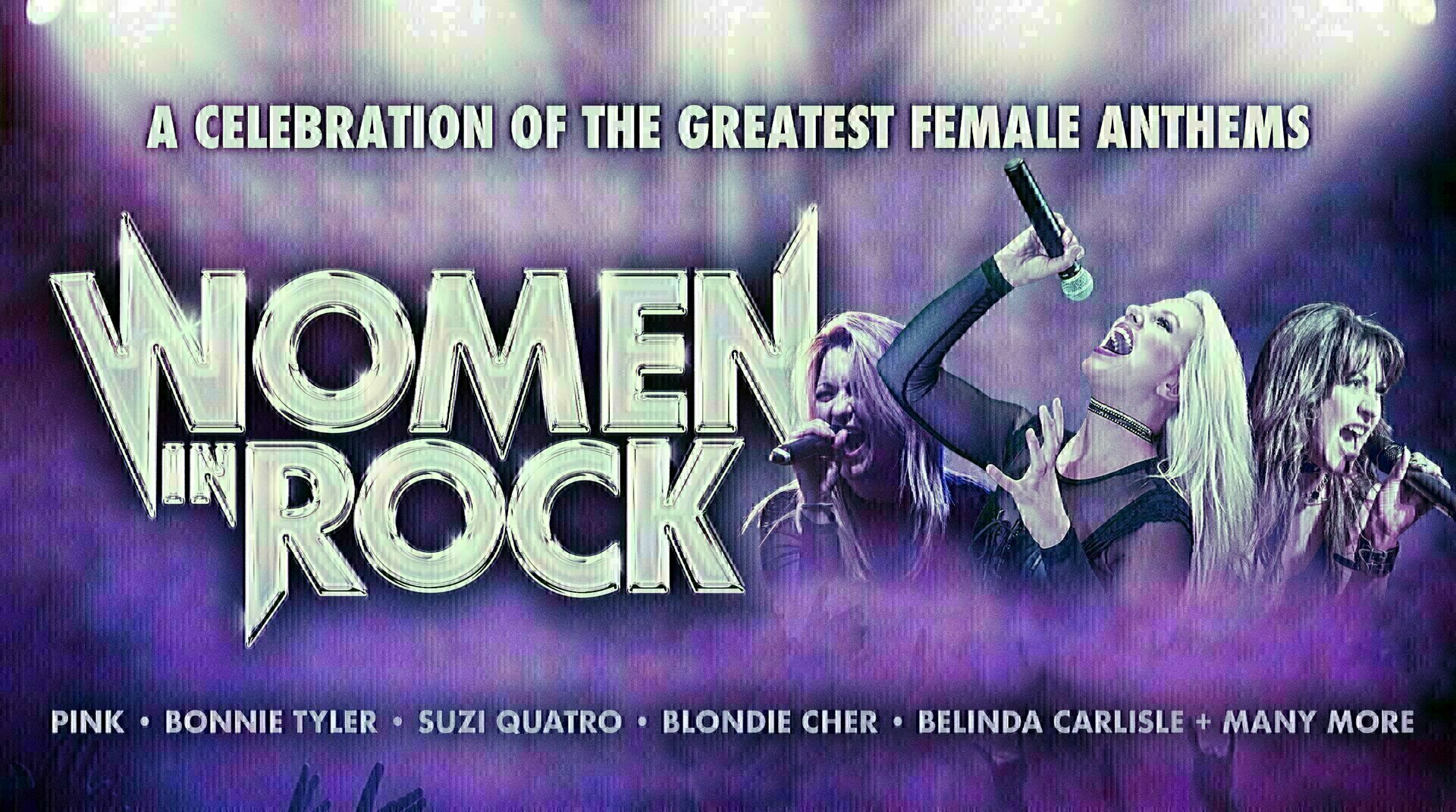 Women In Rock live show at The Weymouth Pavillion (26th April 2024), Weymouth, England, United Kingdom