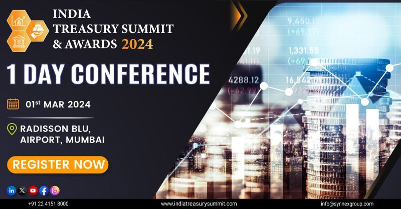 India Treasury Summit & Awards 2024, Mumbai suburban, Maharashtra, India