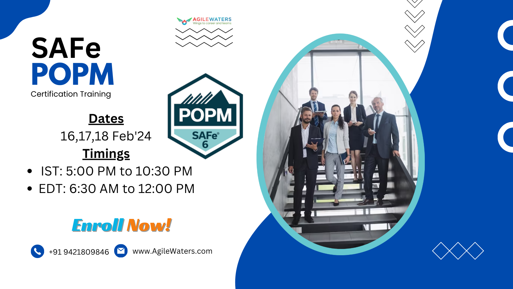 SAFe POPM Certification Training, Online Event