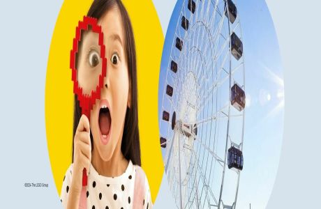 National Ferris Wheel Day: Dream Wheel and LEGOLAND Discovery Center New Jersey, East Rutherford, New Jersey, United States