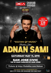 Adnan Sami Live In Bay Area 2024