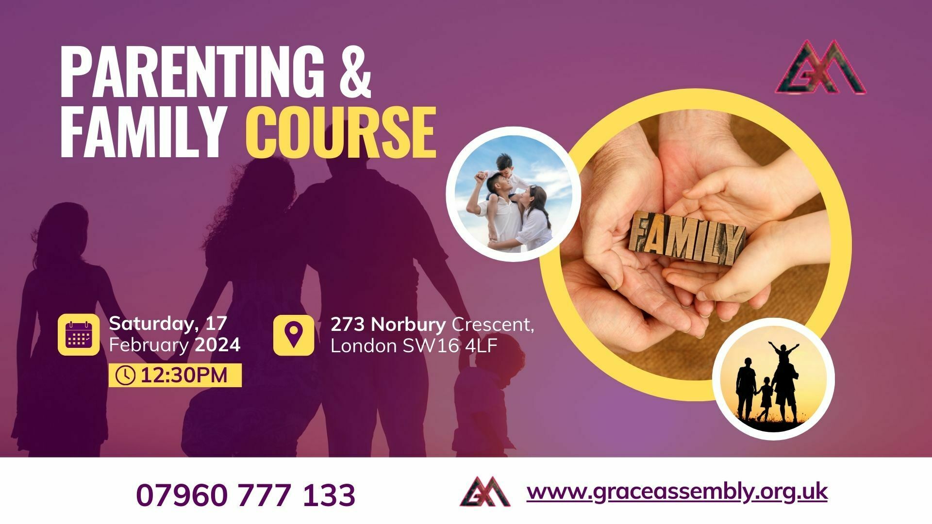 PARENTING AND FAMILY RELATIONSHIP COURSE, London, United Kingdom