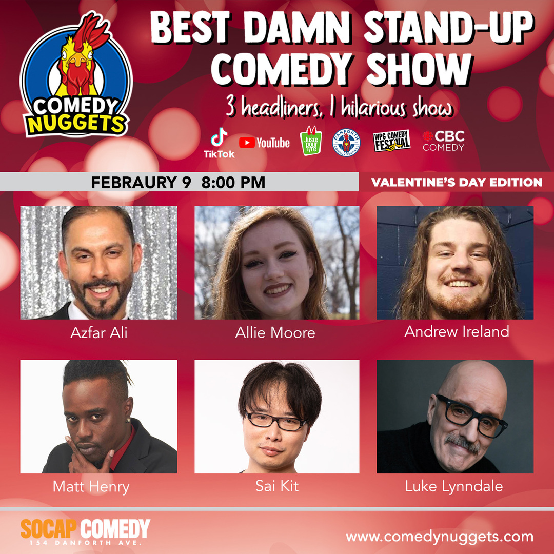 Best Damn Stand-Up Comedy Show: Valentines Day Edition, Toronto, Ontario, Canada