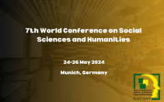 7th World Conference on Social Sciences and Humanities(SHCONF)
