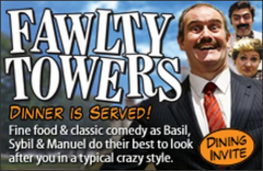Fawlty Towers Comedy Dinner Show -12/04/2024, England