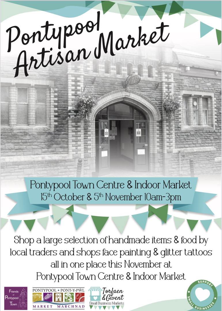 Pontypool Artisan Food and Craft Market, Pontypool, Wales, United Kingdom