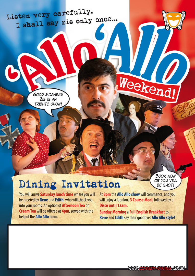 Allo Allo Weekend 29/06/2024, Norwich, England, United Kingdom