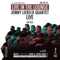 Jonny Liebeck Quartet Live In The Lounge + GW Jazz