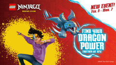 Ninjago: Dragons Rising! All New Event at LEGOLAND Discovery Center Dallas/ Ft. Worth!
