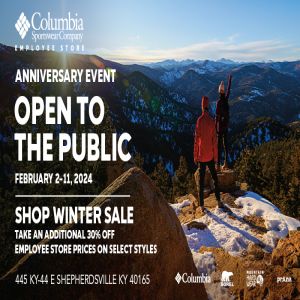 Columbia Sportswear Employee Store Annual Open to the Public Event, Shepherdsville, Kentucky, United States