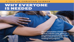 Why everyone is needed: Finding value through feeling God's love
