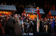 "La boheme" by Giacomo Puccini. Teatro alla Scala production.