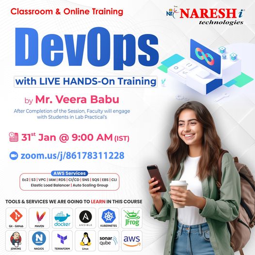Best Devops Online Course  - Naresh IT, Online Event