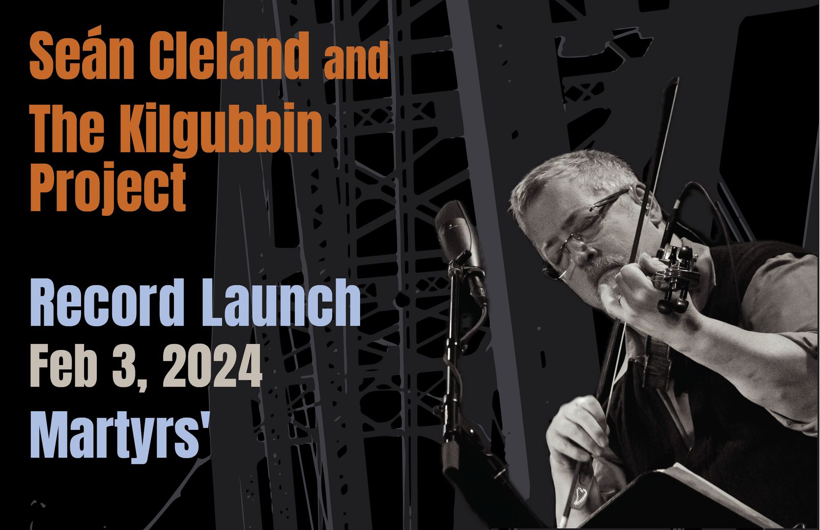 Sean Cleland and The Kilgubbin Project Album Launch Concert, Chicago, Illinois, United States