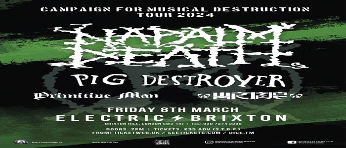 CAMPAIGN FOR MUSICAL DESTRUCTION at Boston Music Room - London, London, England, United Kingdom