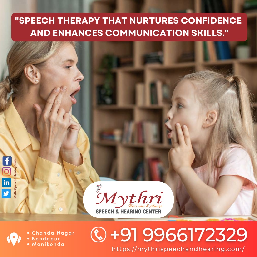 Speech Therapy For Hearing Impaired Children | Speech Therapists | Best Speech Therapist In Hyderabad, Hyderabad, Telangana, India
