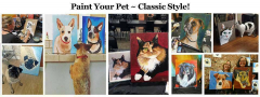 Paint Your Pet ~ Classic Style!