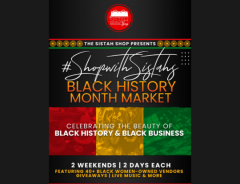 The Sistah Shop Black History Month Market
