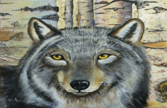 First Friday Alaska Menagerie: Mixed Media by local artist Amy Reisland-Speer