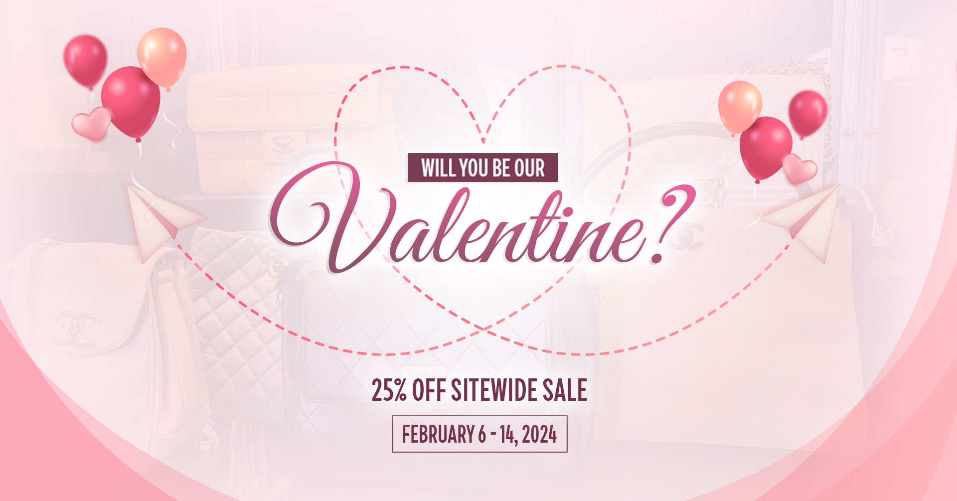 Valentine's Day Sale, Online Event