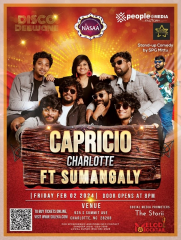 Band Capricio live Charolette Ft Sumangaly 2024