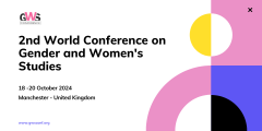 2nd World Conference on Gender and Women's Studies (GWSCONF)