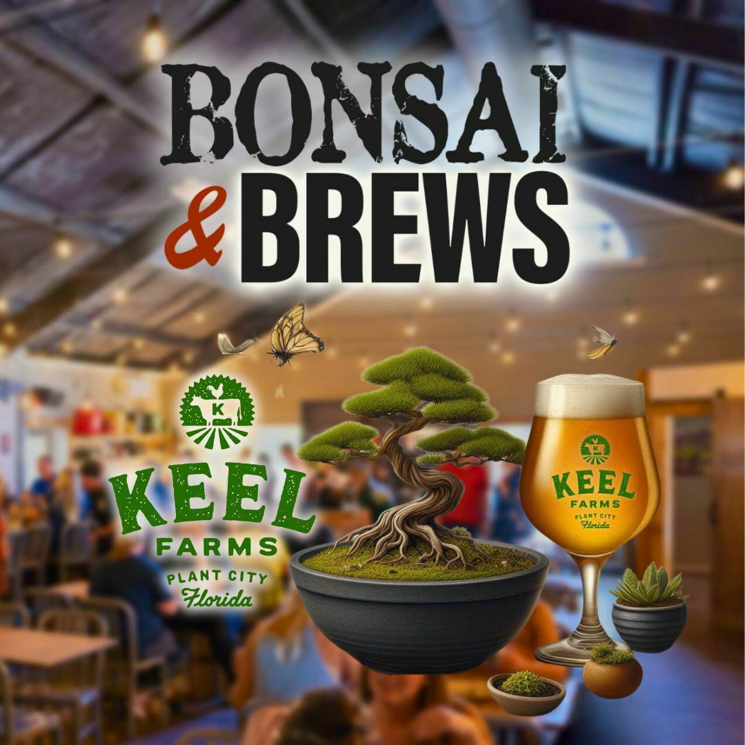 Bonsai And Brews at Keel Farms, Plant City, Florida, United States