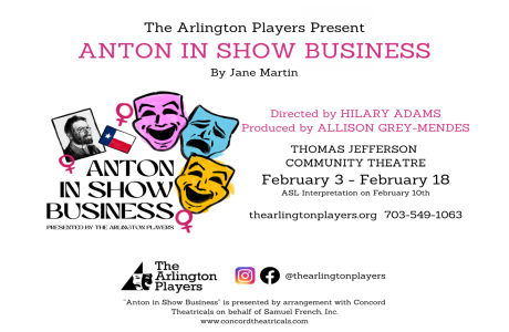 TAP Presents - Anton in Show Business, Arlington, Virginia, United States