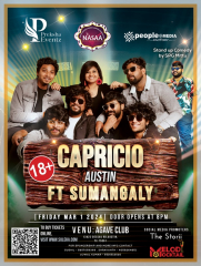 Band Capricio live Austin Ft Sumangaly 2024